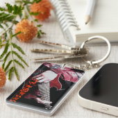 Mit einer Rache-Schlüsselkette Schlüsselanhänger (Vorderseite rechts)