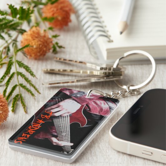 Mit einer Rache-Schlüsselkette Schlüsselanhänger (Vorderseite rechts)