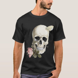 Mit einer Rose zwischen meinen Zähnen T-Shirt