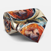 Mit einer Scheinwerfer-Krawatte Krawatte (Gerollt)