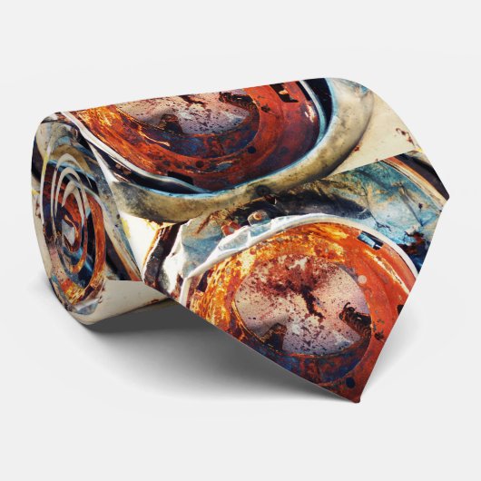 Mit einer Scheinwerfer-Krawatte Krawatte (Gerollt)