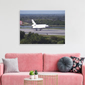 Mit einer Schubumlenkung ungefurcht 2 Leinwanddruck (Insitu (Wohnzimmer))