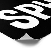 Mit einer Sphynxkatze ist das Leben besser Poster (Ecke)