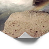 Mit Engelsflügeln gestrichen Poster (Ecke)