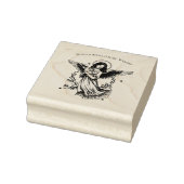 Mit Engelsgrüßen versiegelt Vintage Gummistempel (Stempel)