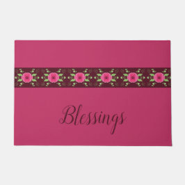 Mit Extravaganter Skripttypografie Fußmatte