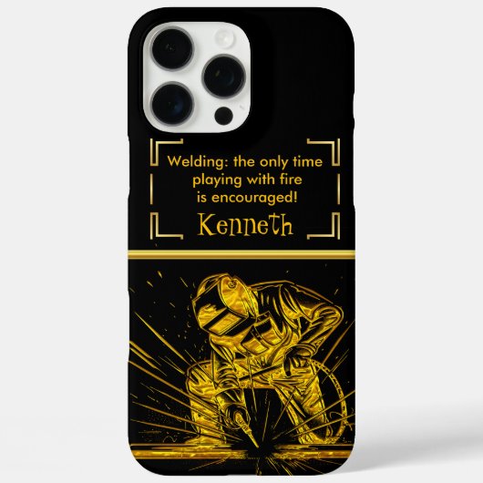 Mit Exzellenz schmieden Case-Mate iPhone Hülle (Rückseite)