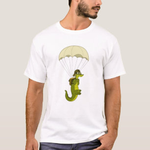 Mit Fallschirm abspringenalligatorShirt T-Shirt