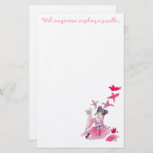 Mit Fantasie ist alles possi… Briefpapier (Vorne/Hinten)