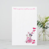 Mit Fantasie ist alles possi… Briefpapier (Stehend Vorderseite)