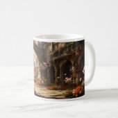 Mit Fantasie tanken Kaffeetasse (VorderseiteRechts)