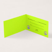 Mit Farben ausgefülltes FRIEDENSzeichen 1 (Innenseite)