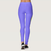 Mit Farben ausgefülltes FRIEDENSzeichen 1 Leggings (Rückseite)
