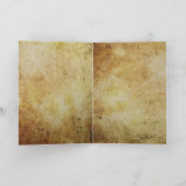 mit Federn versehene Freundgrußkarte Karte (Innenseite)