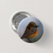 "mit Federn versehener" Knopf Button (Vorne & Hinten)