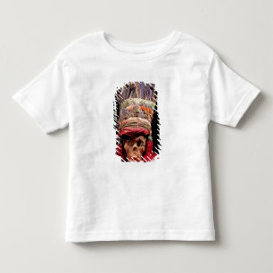 Mit Federn versehener Kopfschmuck auf einem Kleinkind T-shirt