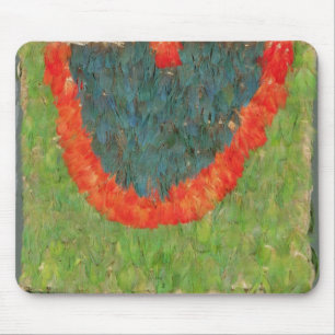Mit Federn versehenes Kap Mousepad