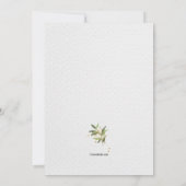 Mit Ferns religiöse Einladung überqueren (Rückseite)