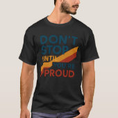 Mit Feuer gespeist T-Shirt (Vorderseite)