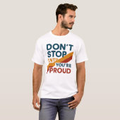 Mit Feuer gespeist T-Shirt (Vorne ganz)