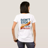 Mit Feuer gespeist T-Shirt (Schwarz voll)