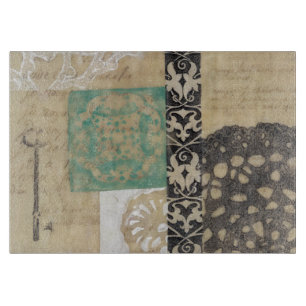 Mit Filigran geschmückt u. Schlüssel II Schneidebrett