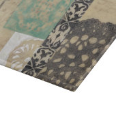 Mit Filigran geschmückt u. Schlüssel II Schneidebrett (Ecke)