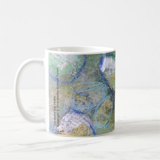 Mit Flow ART-TASSE Kaffeetasse (Links)