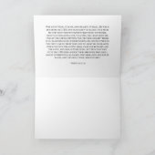 Mit Flügeln als Adler (Isaiah 40:27-31) - Dankeskarte (Innenseite)