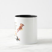 Mit Flügeln wie Adler Kaffee Tasse (Zentrum)