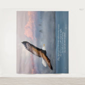 Mit Flügeln wie Adles Fine Art aufwarten Wandteppich (Vorderseite)