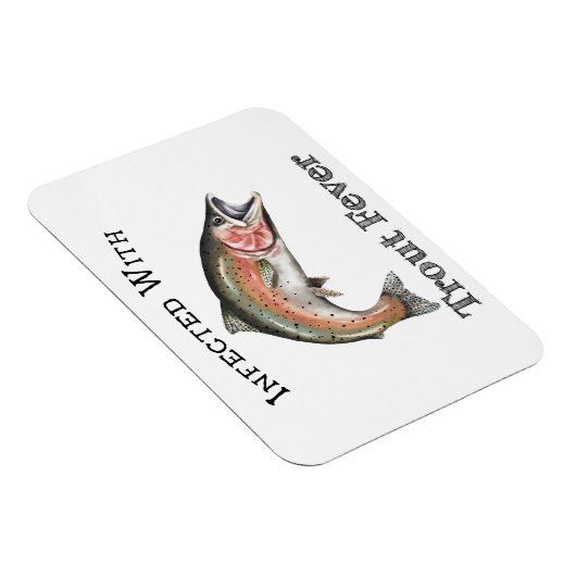 mit Forellenfieber infiziert Magnet (Rechte Seite)