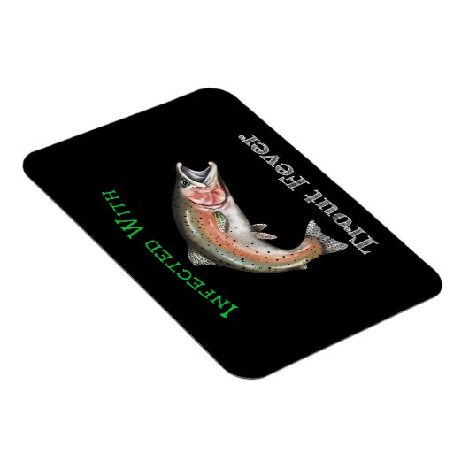 mit Forellenfieber infiziert Magnet (Rechte Seite)