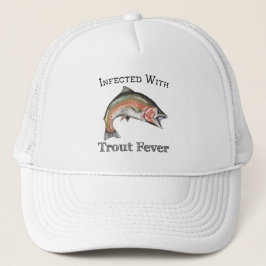 mit Forellenfieber infiziert Truckerkappe