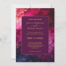 Mit FOTO Celestial Elegance die Marmorsymfonie Einladung