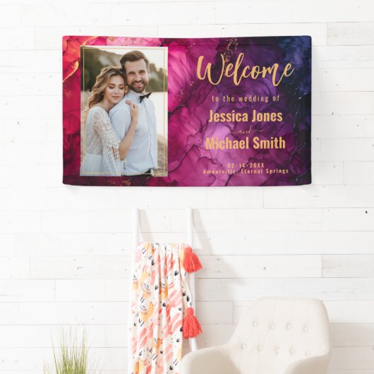 💍 mit Foto Celestial Elegance: Marmorsinfonie Banner (Insitu)