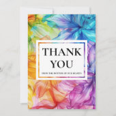 ❤️ mit Foto Danke Ethereal Bloom (Vorderseite)