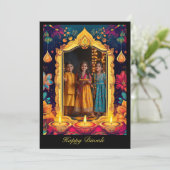 Mit Foto Diwali Nachtglühen (Stehend Vorderseite)