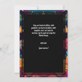 Mit Foto Diwali Nachtglühen (Rückseite)