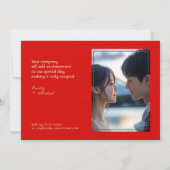 Mit Foto Japonesque Harmonie mit Fuji Einladung (Rückseite)