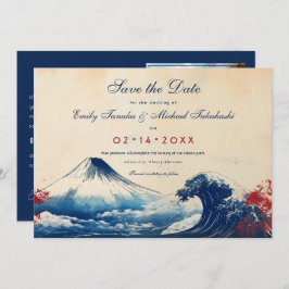 Mit Foto Japonesque Harmonie mit Fuji Save The Date