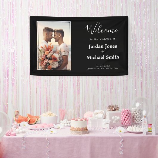 Mit Foto 🌈 klar in deiner Hand: Zweckmäßig Banner (Party)