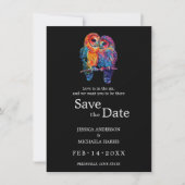 🌈 mit Foto LGBTQ Ewige Einheit Hochzeit Save The Date (Vorderseite)