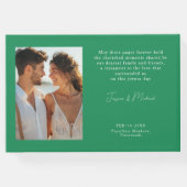 💍 mit Foto Passiflora Ruhe Gästebuch (Rückseite)