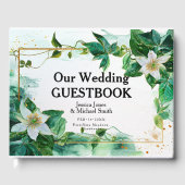 💍 mit Foto Passiflora Ruhe Gästebuch (Vorderseite)