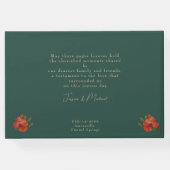 🌹 mit Foto Rose Romantik: Jugendstil-Splendor Gästebuch (Rückseite)