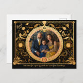 Mit Foto und benutzerdefiniertem Text Elegant Shan Postkarte (Vorne/Hinten)