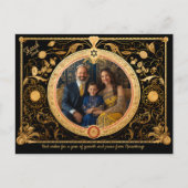 Mit Foto und benutzerdefiniertem Text Elegant Shan Postkarte (Vorderseite)