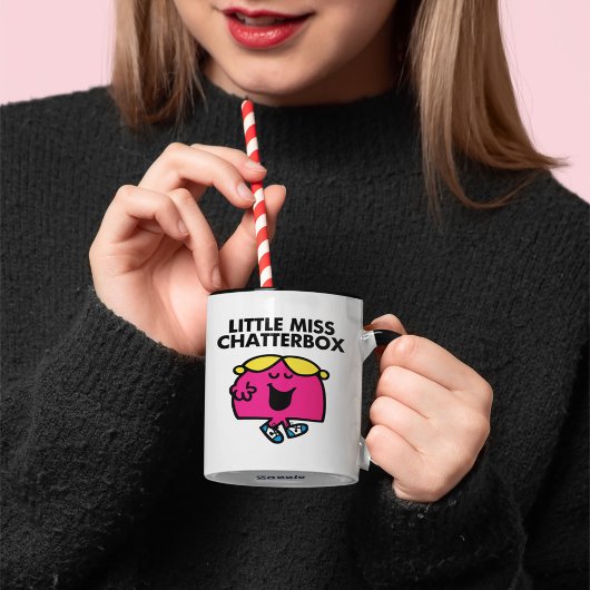 Mit Fräulein Quasselstrippe plaudern Tasse
