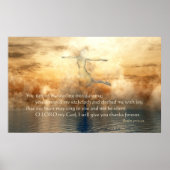 Mit Freude bekleidet Poster (Vorne)